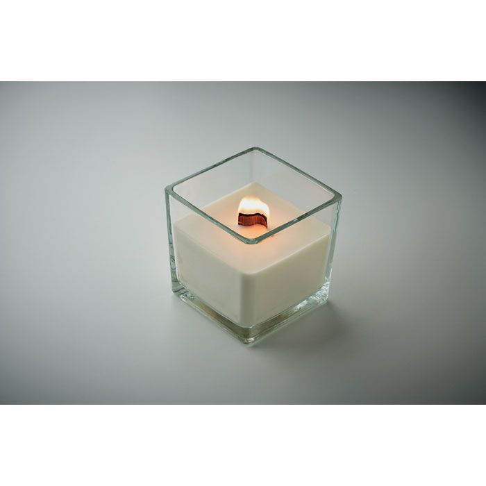 Kerze aus Pflanzenwachs 600g RIU - transparent-234