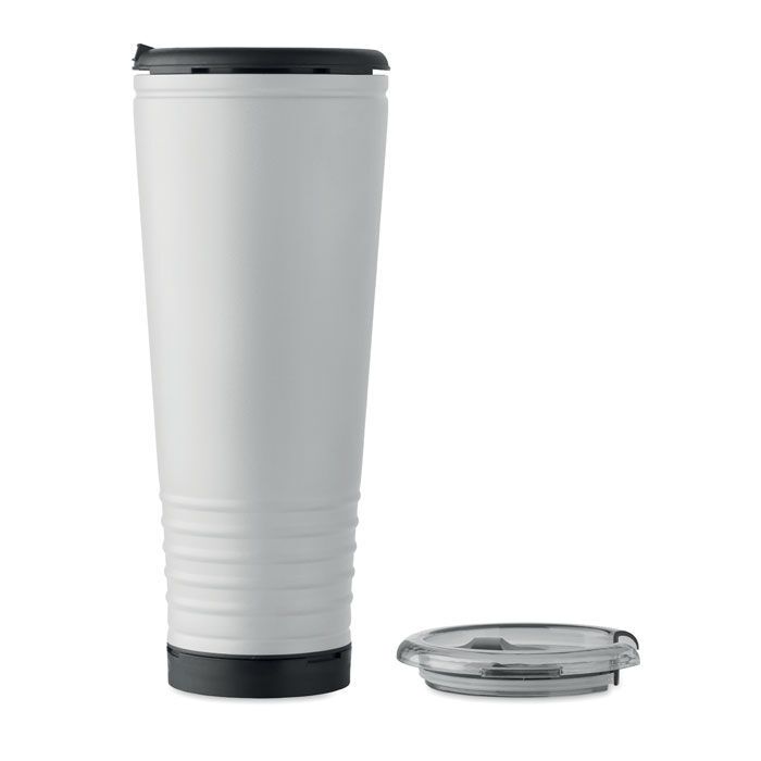 Doppelwandiger Becher 700ml HOWLER CUP - weiß-466