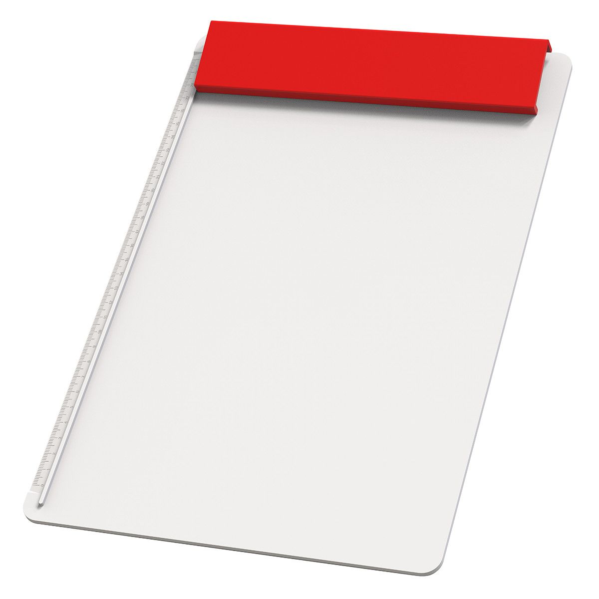 Klemmbrett DIN A4 Alpha - weiß, rot-934