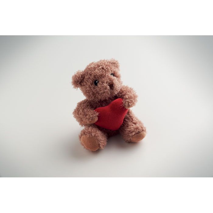 Teddybär mit Herz CUDDLE - rot-133
