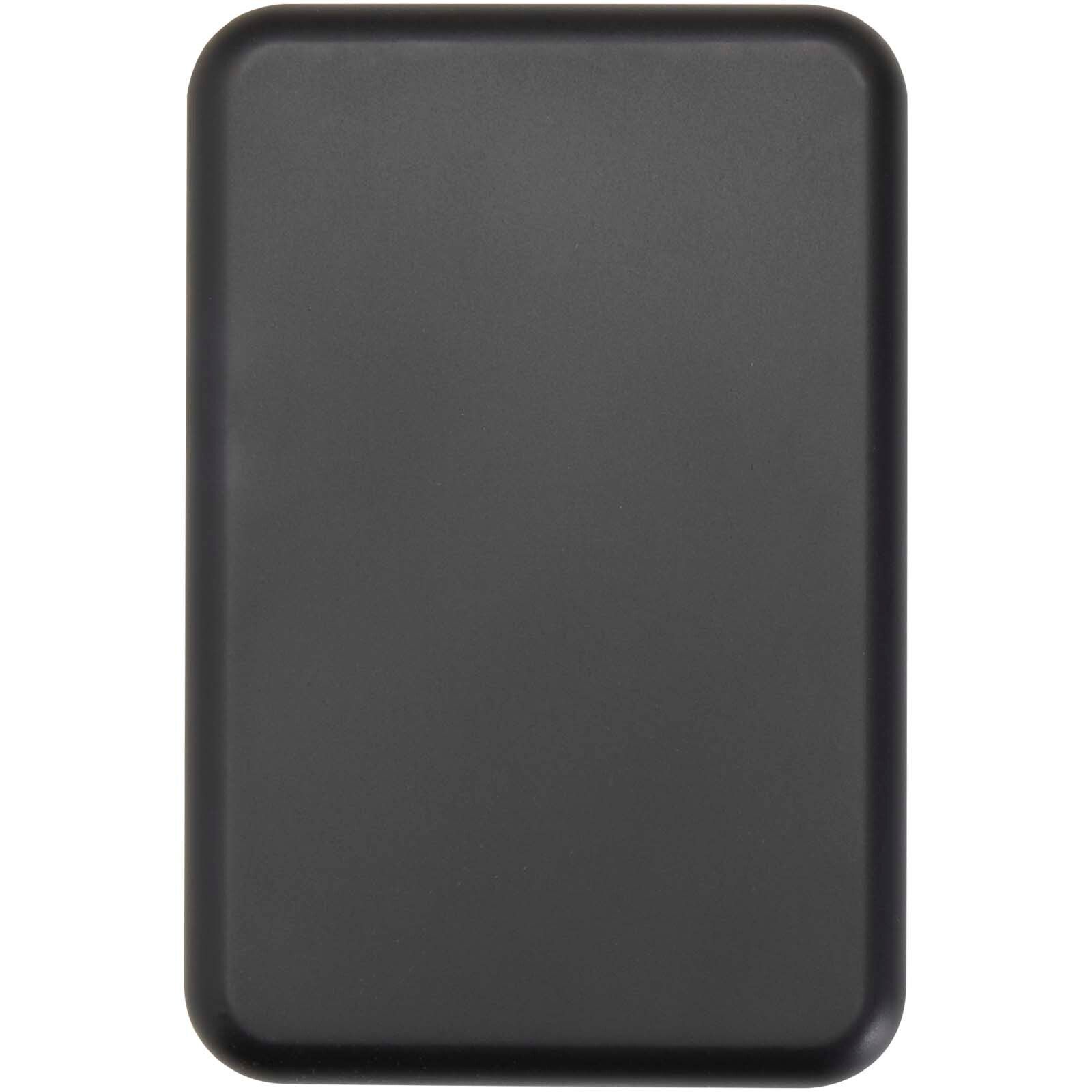 Acrab 15 W 5.000 mAh magnetische kabellose Powerbank mit 20 W PD aus recyceltem Kunststoff - schwarz-166