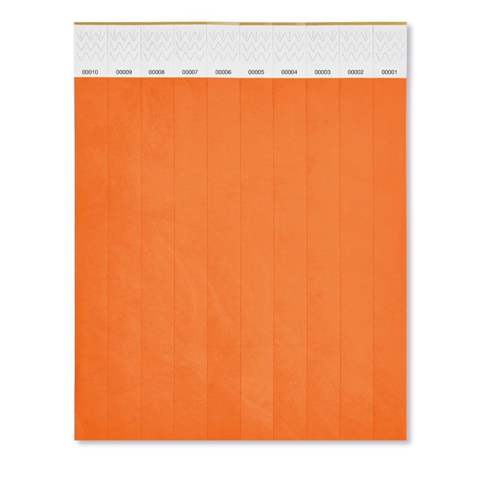 Tyvek® Event Armband TYVEK - orange-430
