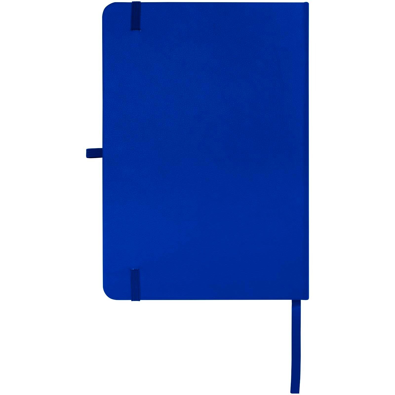 Teak A5 Hardcover Notizbuch, liniert, aus recyceltem Material - royalblau-647