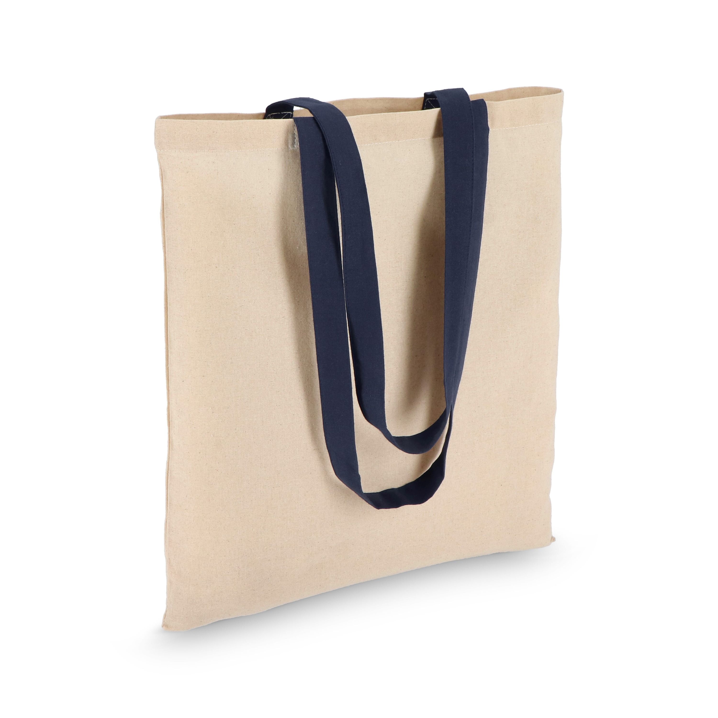 Tragetasche aus Baumwolle OEKO-TEX® 38 x 42cm 140g/m² - dunkelblau-913