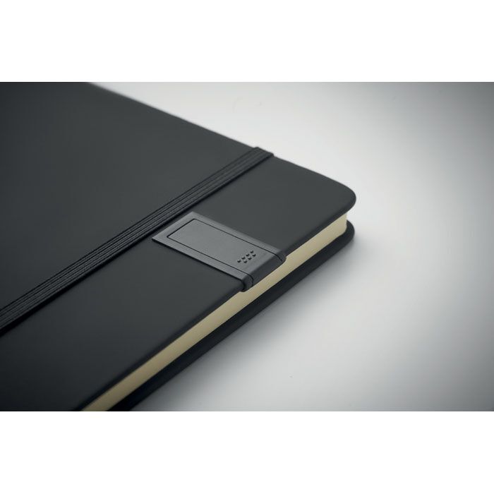DIN A5 Notizbuch inkl. USB USBNOTE - schwarz-438
