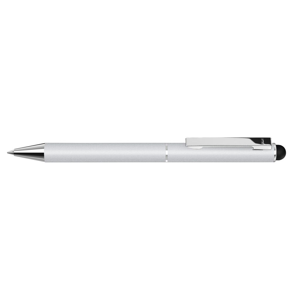 Straight Si Touch Drehkugelschreiber - silber-858