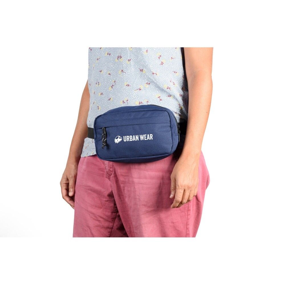 MYKONOS Gürteltasche 600D recyceltem Polyester, Innenfutter aus 210D - blau-229
