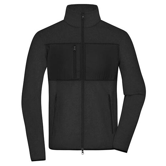 Men´s Fleece Jacket - black - black-427