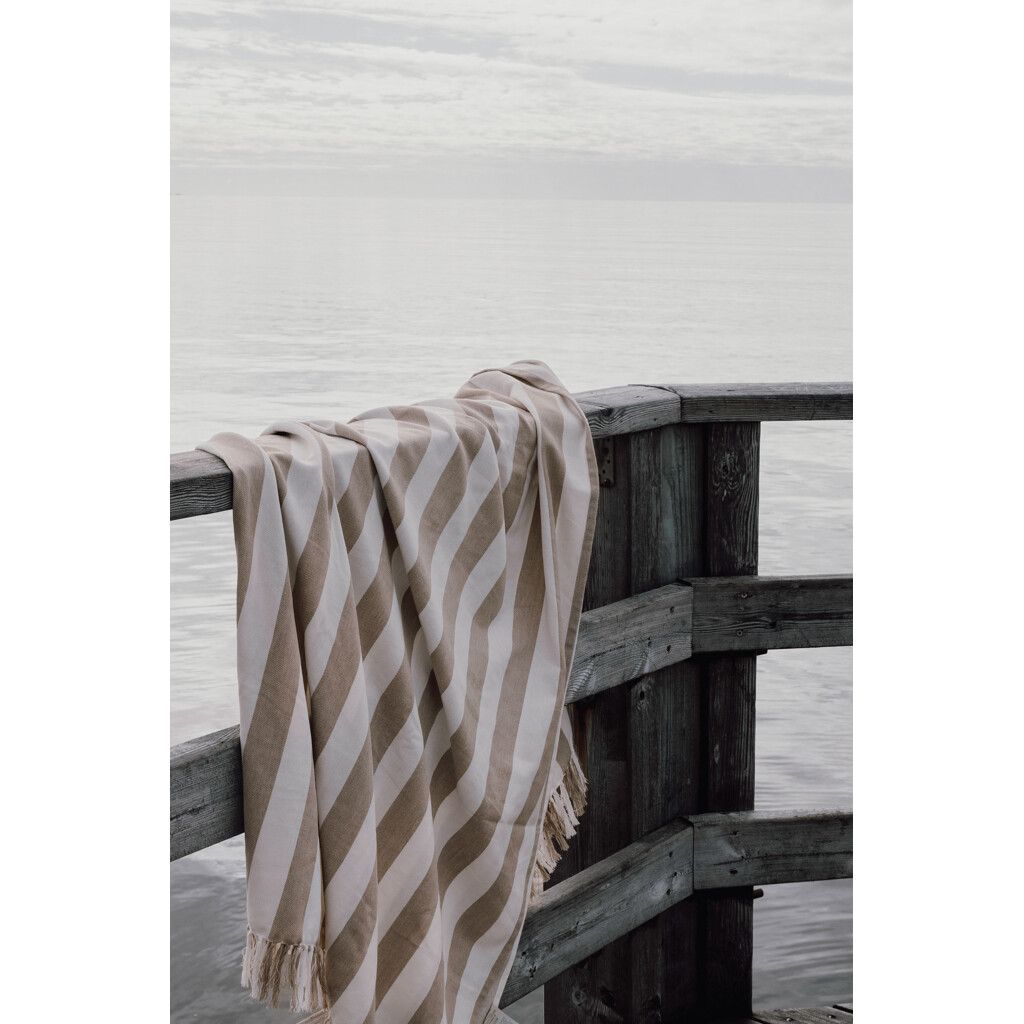 VINGA Ornos GRS Hammam-Familien-Tuch - beige-127