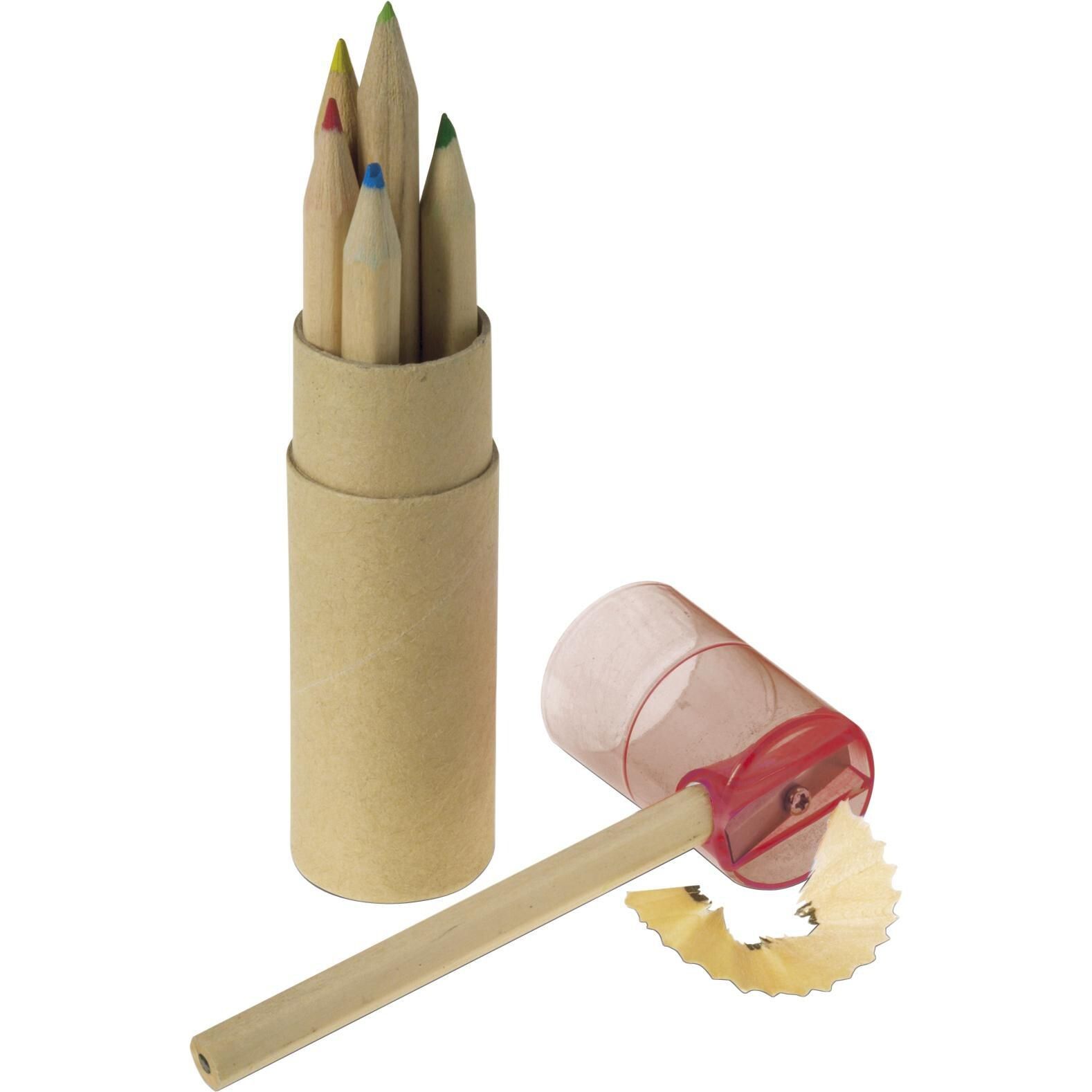 Buntstifte-Set , 6-tlg. Libbie - schwarz-68