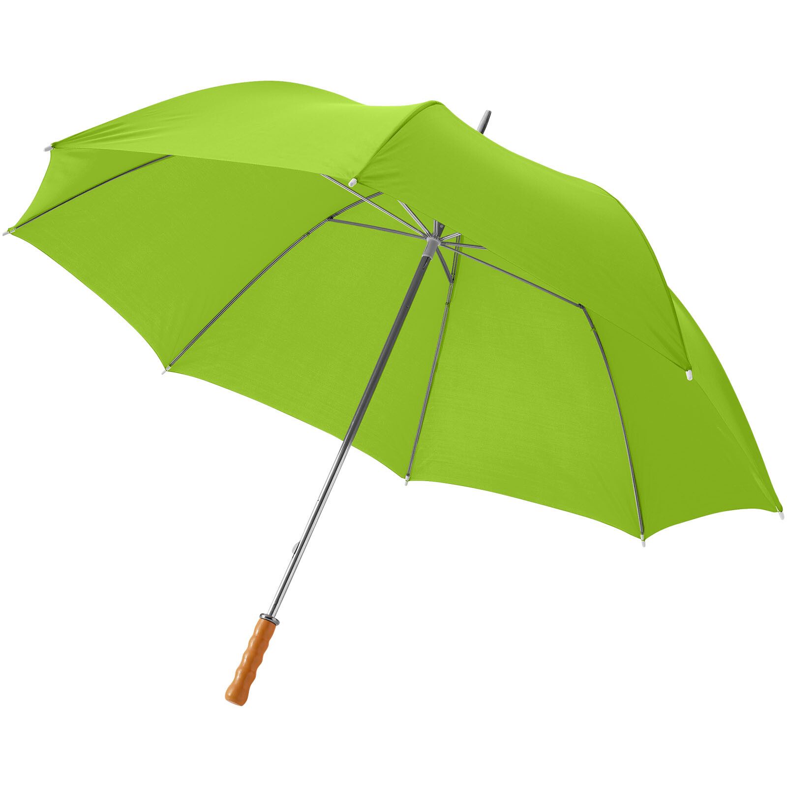Karl 30" Golfschirm mit Holzgriff - limone-818