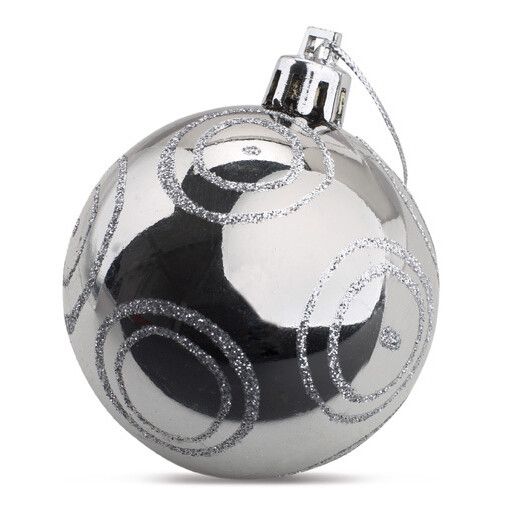 Weihnachtsbaumschmuck REFLECTS-SCRANTON - silber-346