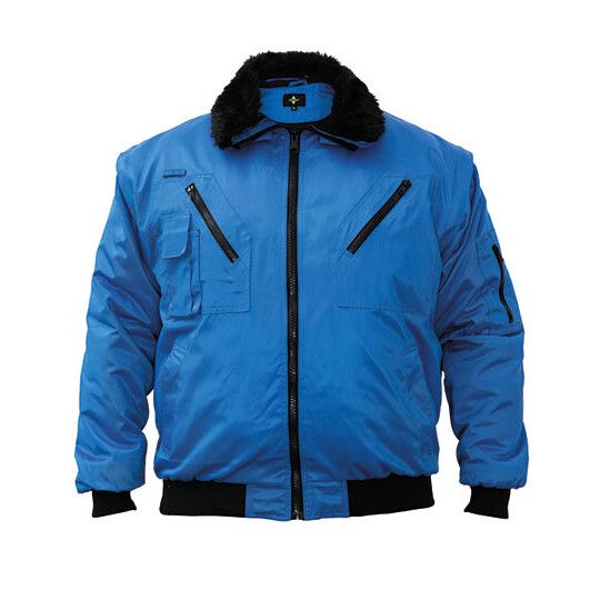 Robust 4-in-1 Workwear Pilot Jacket Oslo - blue-735