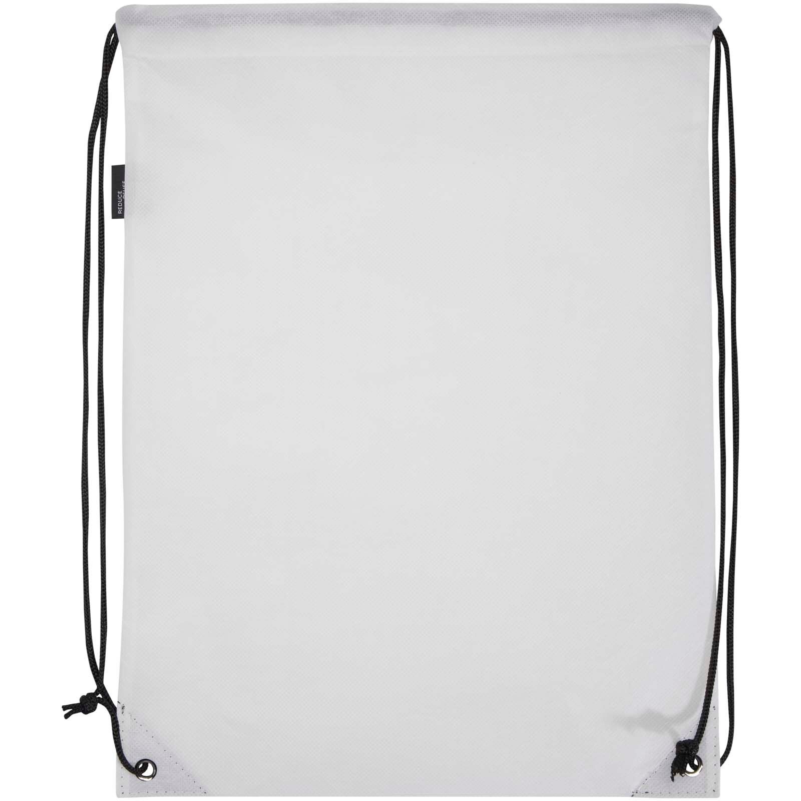 Evergreen Sportbeutel aus recyceltem GRS Non Woven 5 L - weiss-268