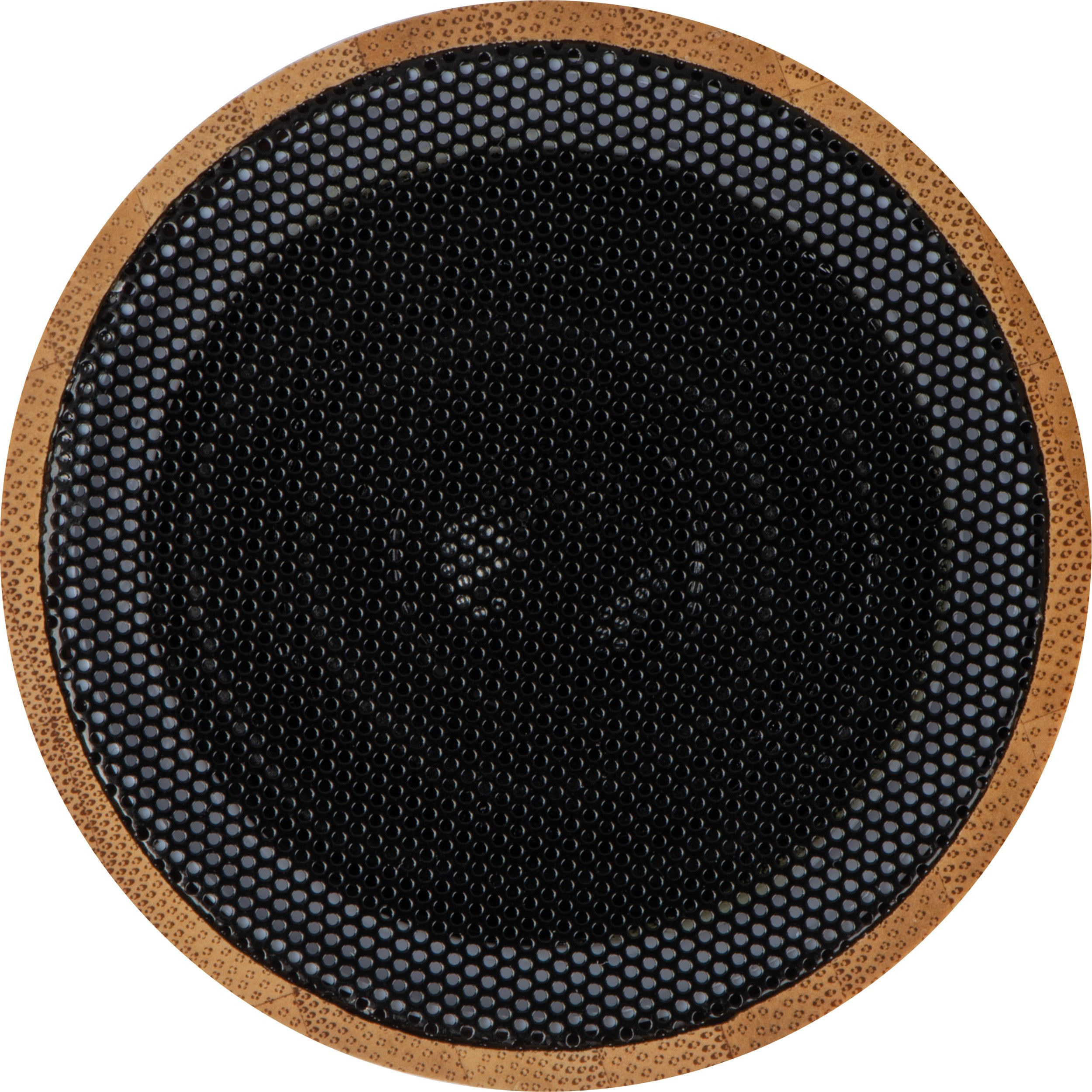 Bluetooth Lautsprecher mit Bambusummantelung - beige-603