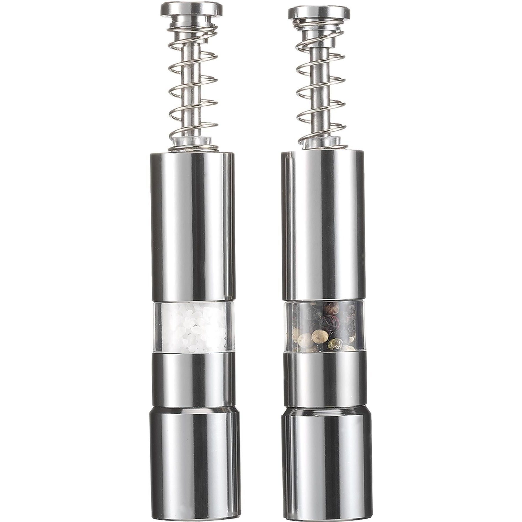 Salz-und Pfeffermühle aus Metall Annalena - silber-40