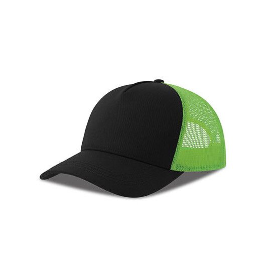 black - green fluo