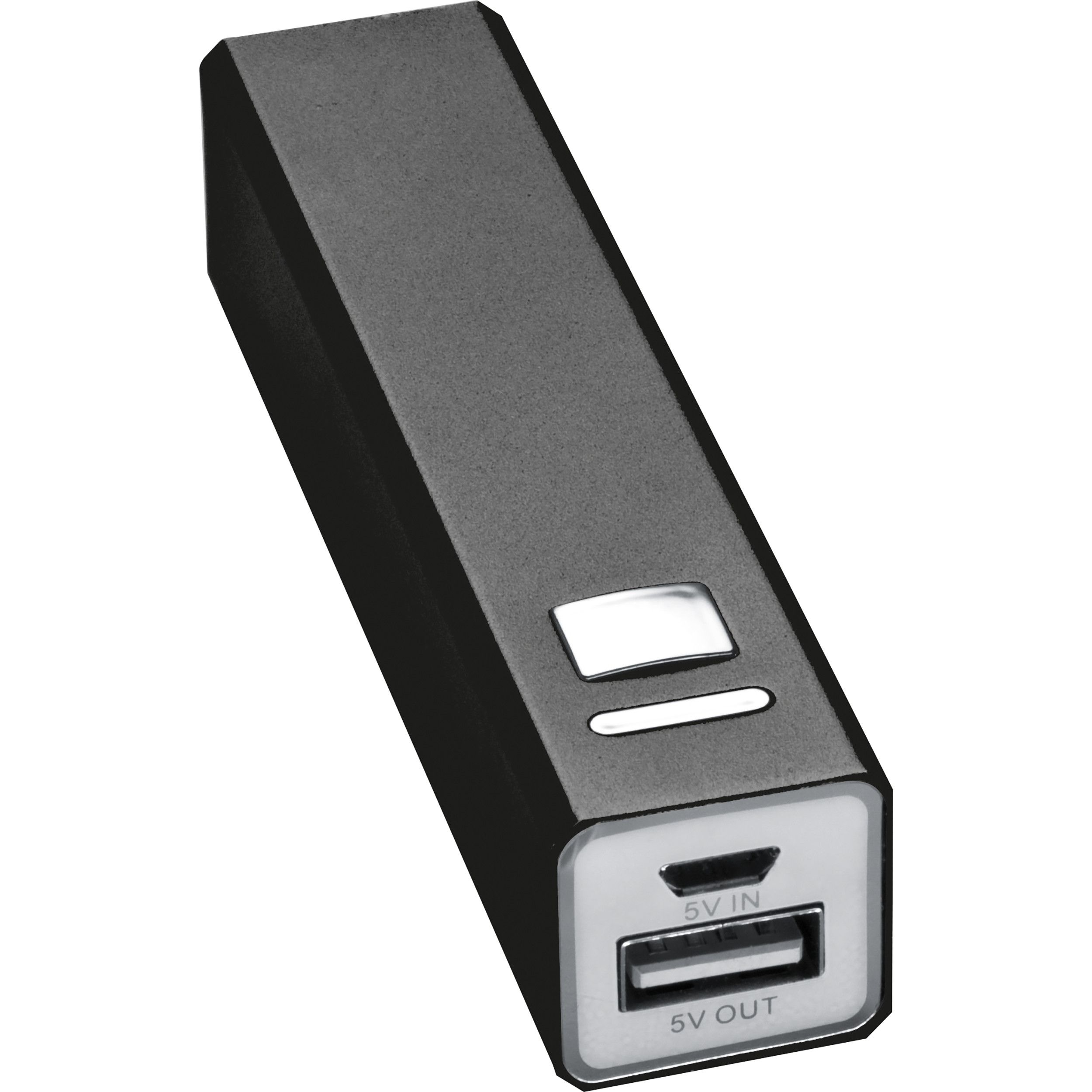 Metallpowerbank Port Hope - schwarz-496