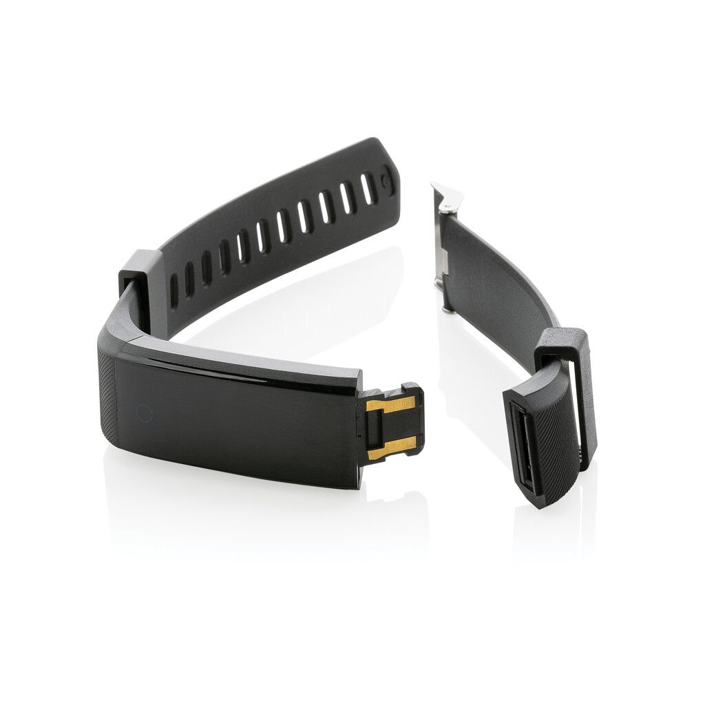 Sense Fit Tracker aus RCS recyceltem TPU mit Pulsmesser - schwarz-676