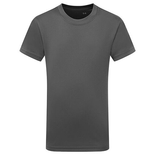 Kids Performance T-Shirt - charcoal-366