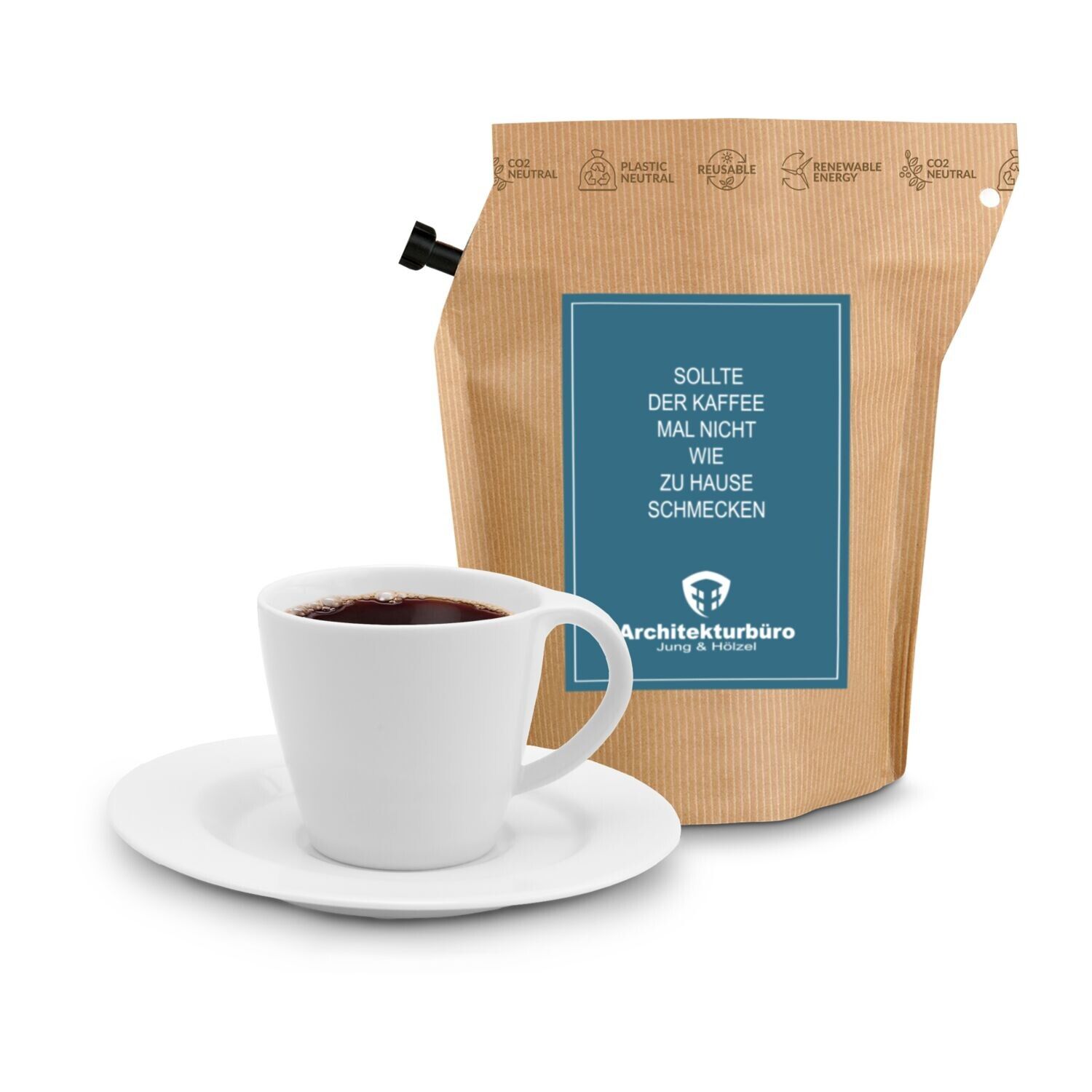 Oster-Kaffee - Frohe Ostern Ei-Band-801