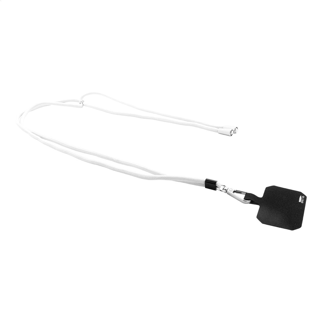 Corphon RPET-Handyhalter-Lanyard - weiß-442