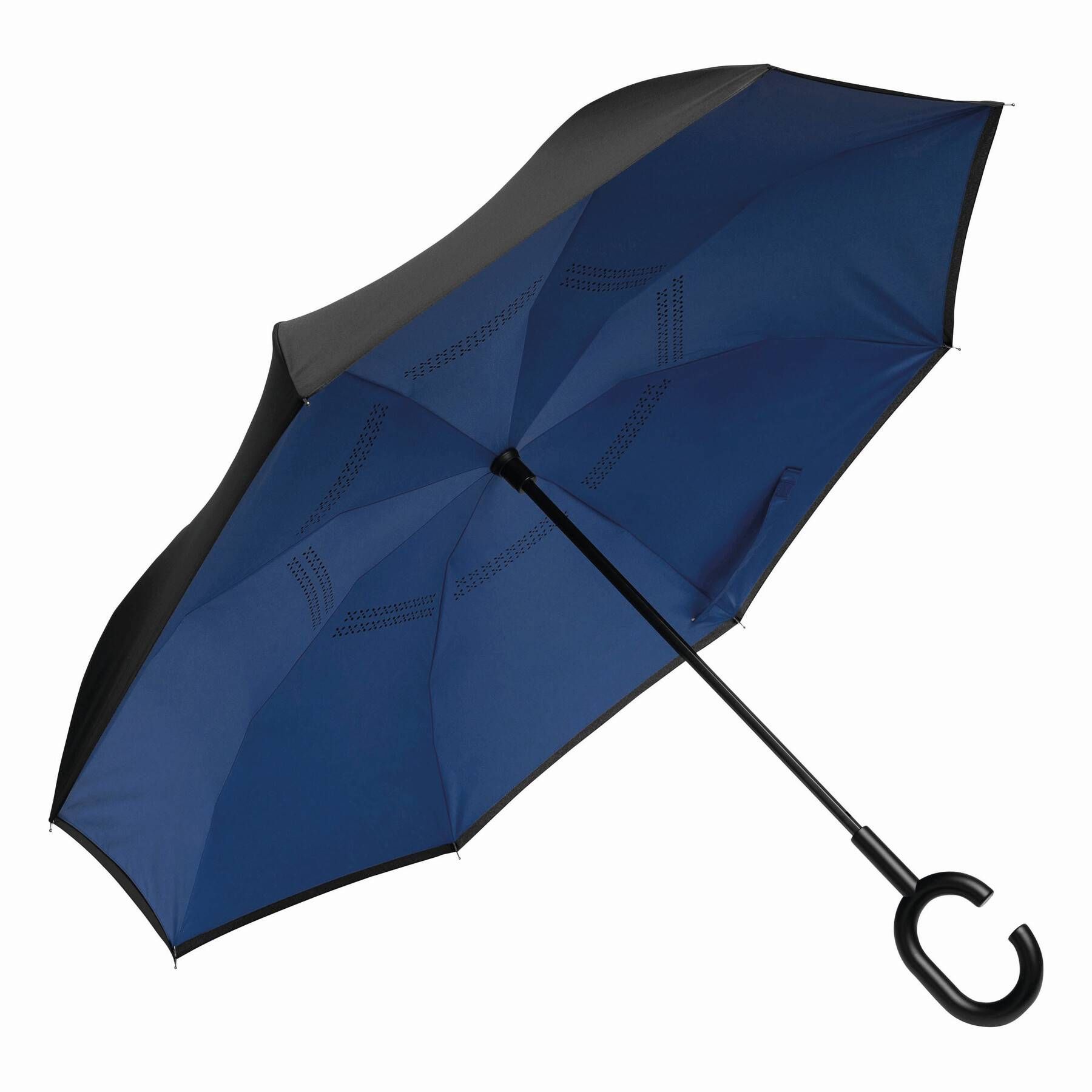 Stockschirm FLIPPED - blau - schwarz-530