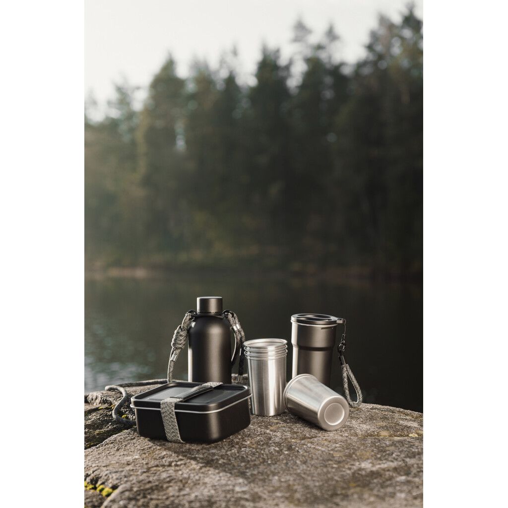 VINGA Parks Lunch-Box aus RCS Stainless-Steel - schwarz-369