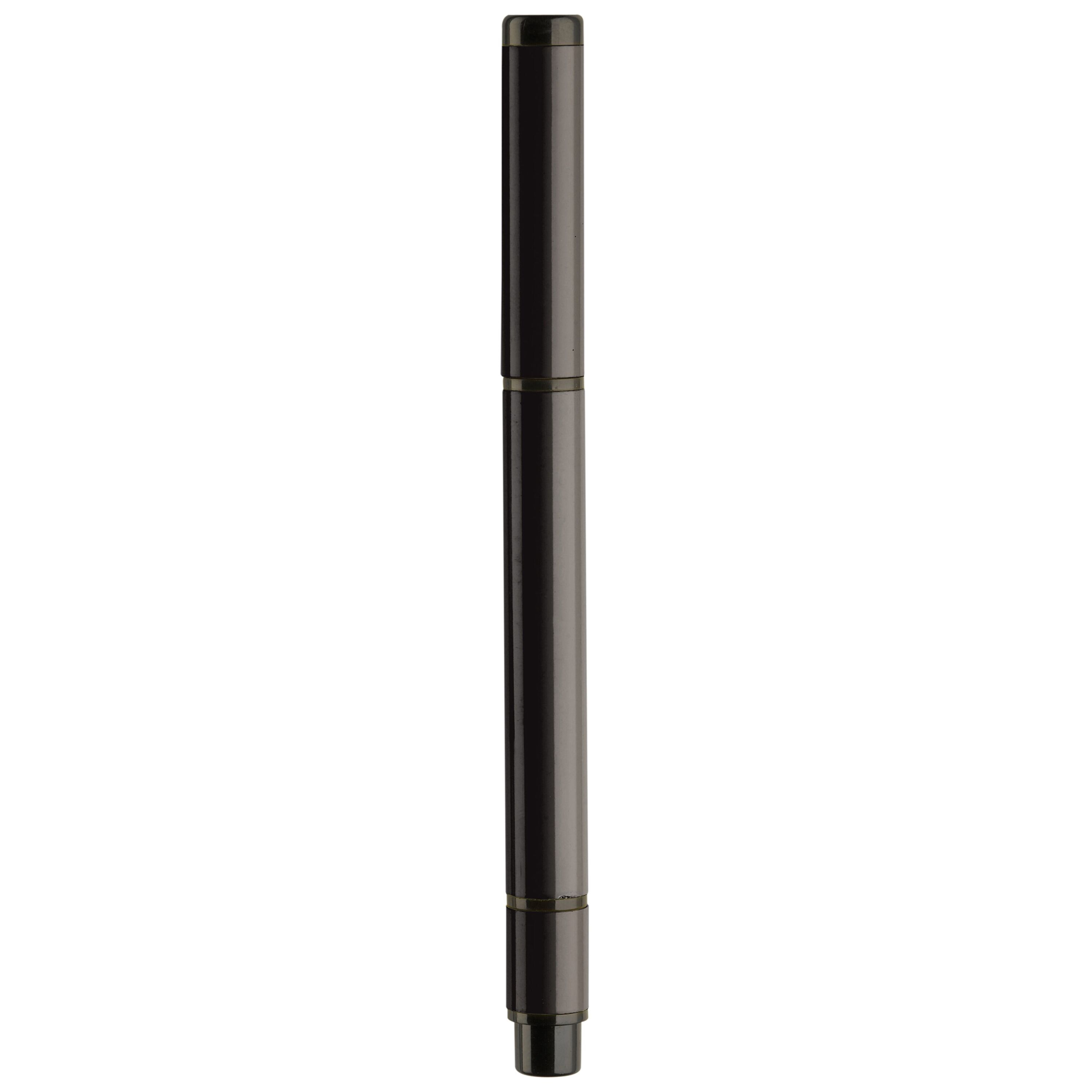 Kugelschreiber mit Textmarker 2in1 - schwarz-723