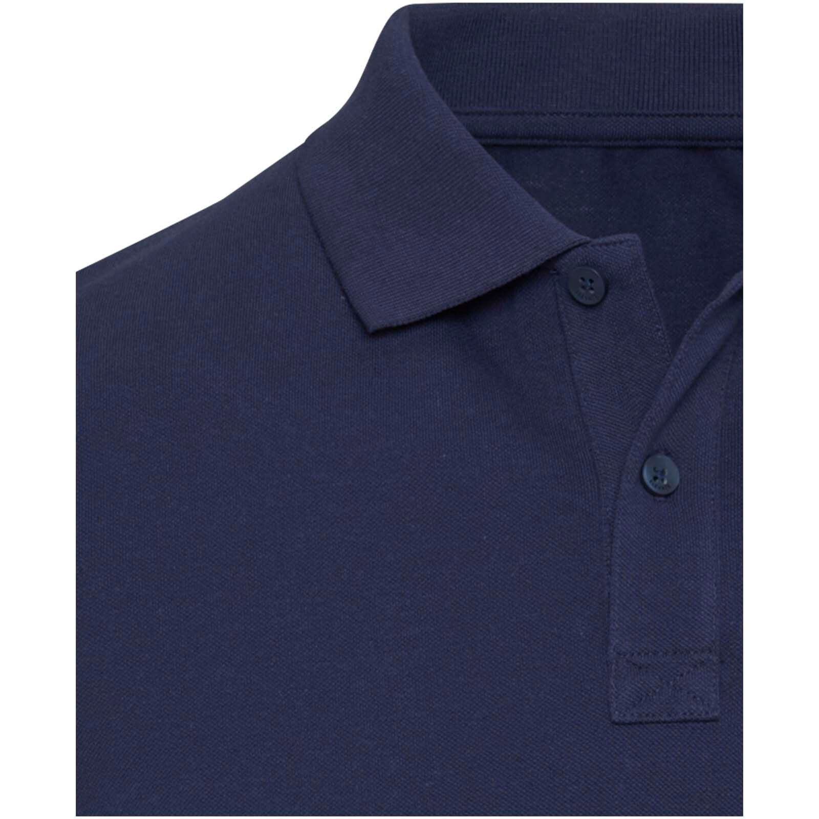 Beryl 220 g/m² Kurzärmeliges Poloshirt Bio-Recyclingmaterial (OCS), unisex - navy-500