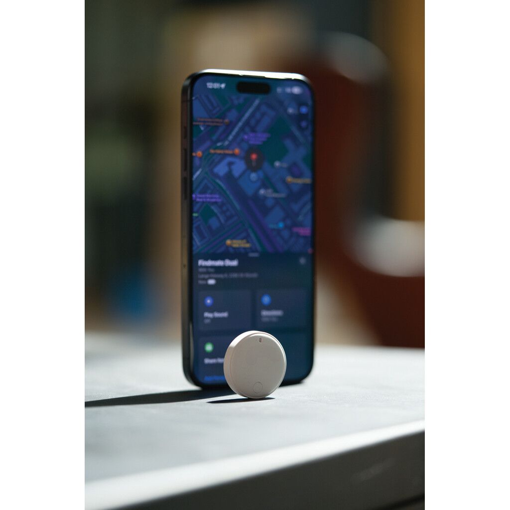 Findmate Dual IPX5 Artikel-Finder aus RCS recyceltem ABS - weiß-622