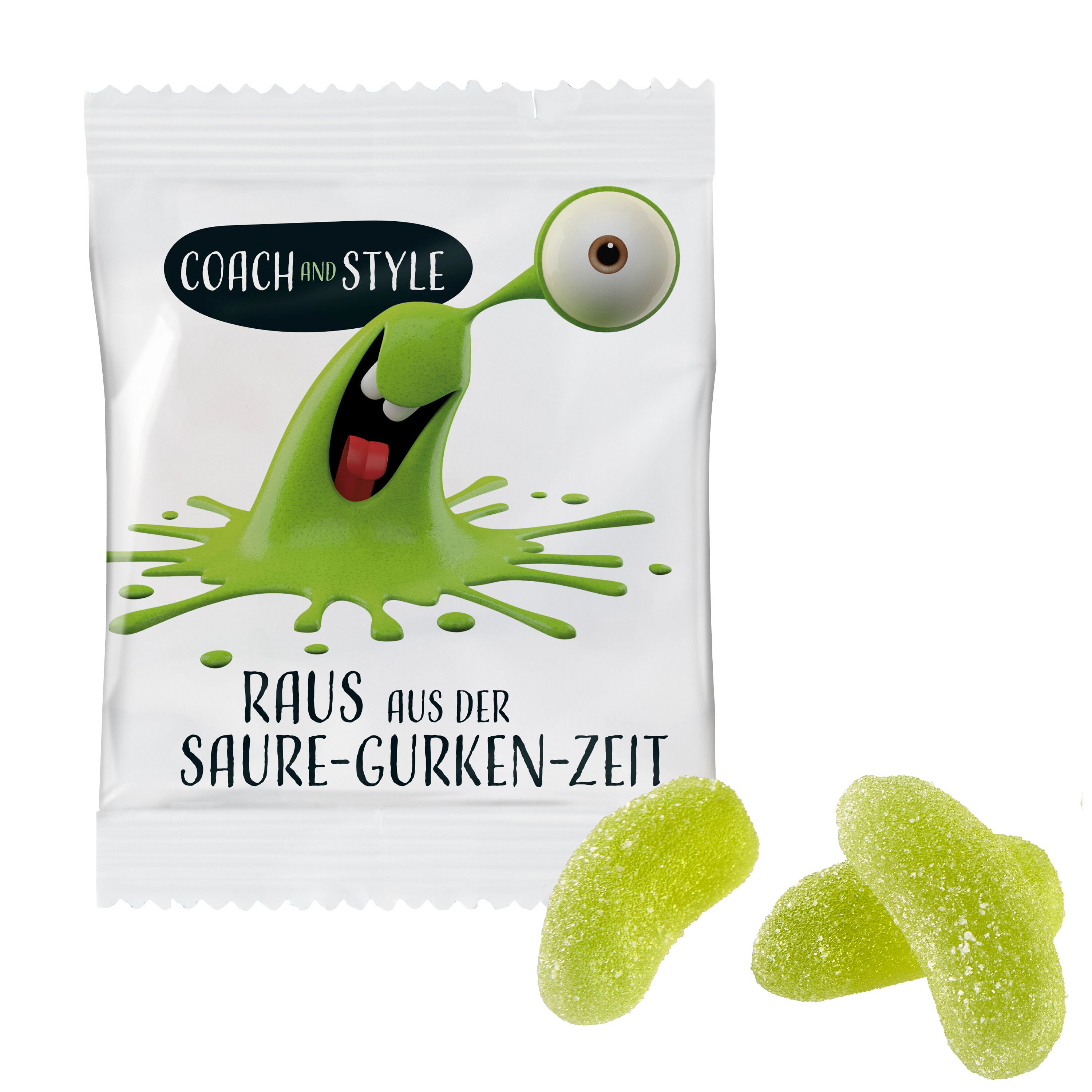 Vegane Saure Gurken Fruchtgummi-664