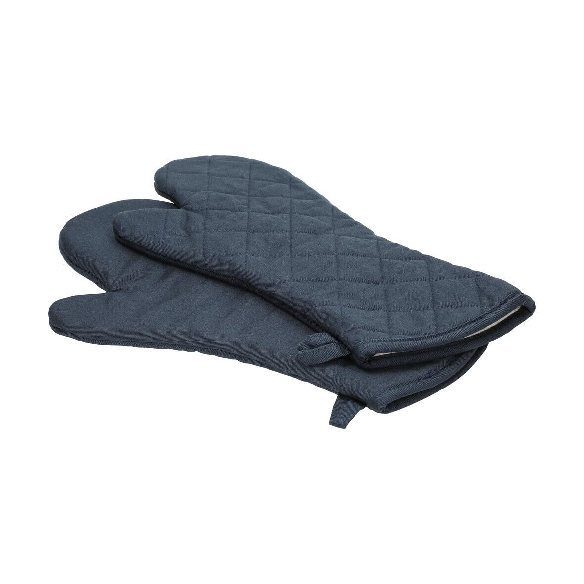 Ofenhandschuh Heat resistant, 2er Set - blau - grau-706