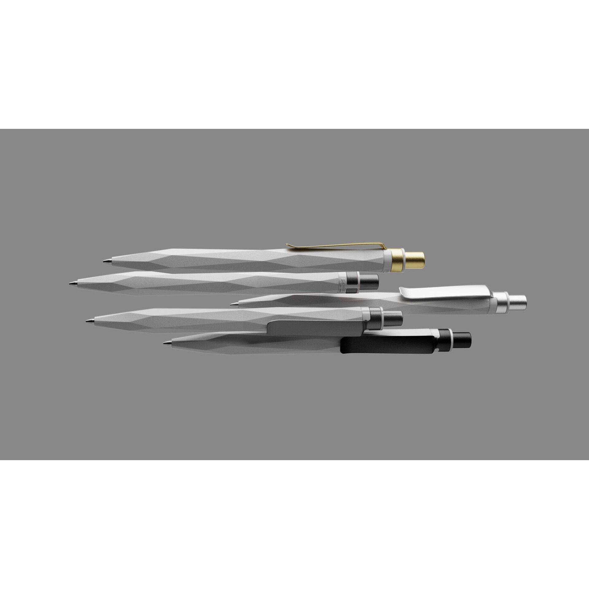 prodir QS20 PMS Push Kugelschreiber Metall-Clip - bright green-618
