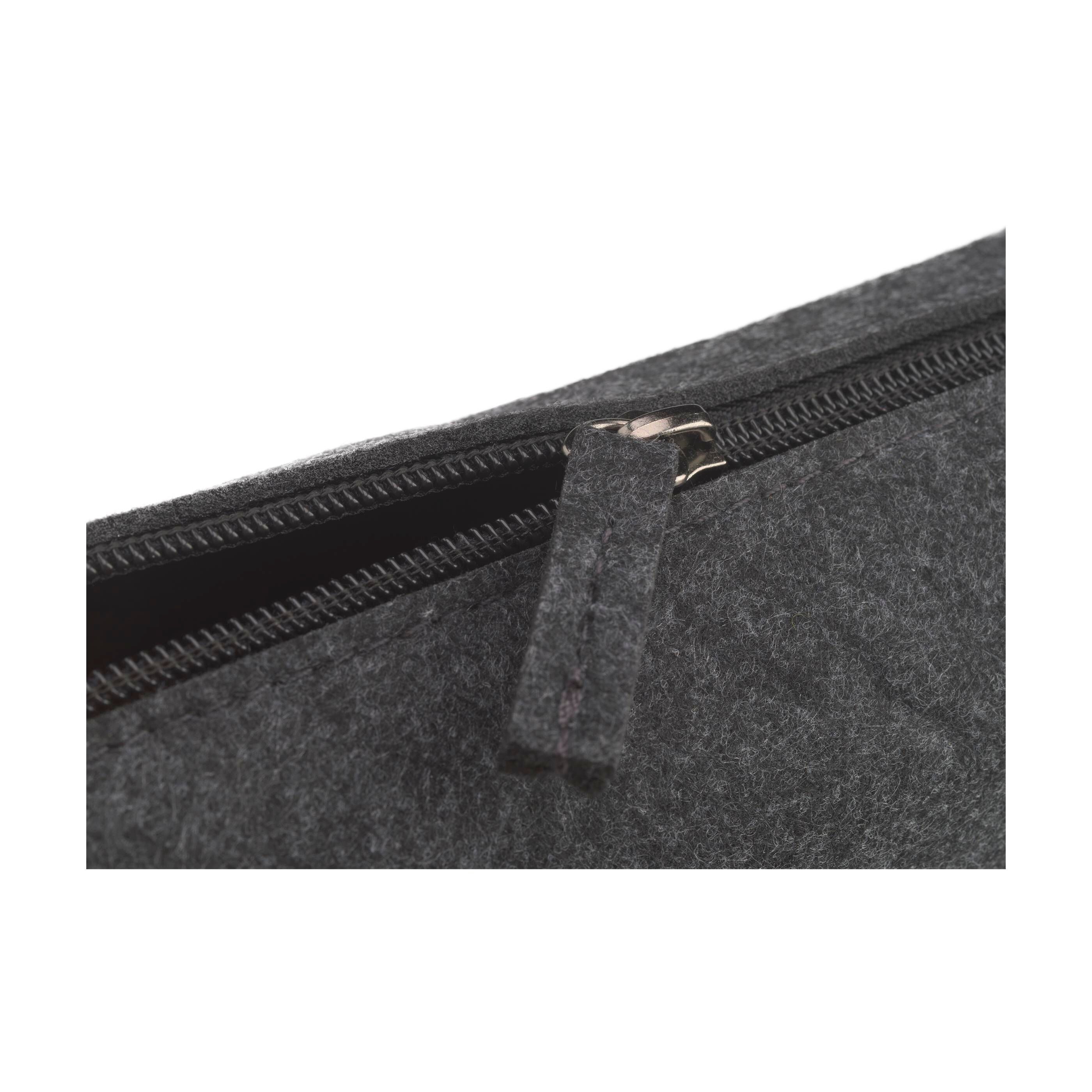 Pencil Case GRS RPET Felt Federmäppchen - dunkelgrau-349