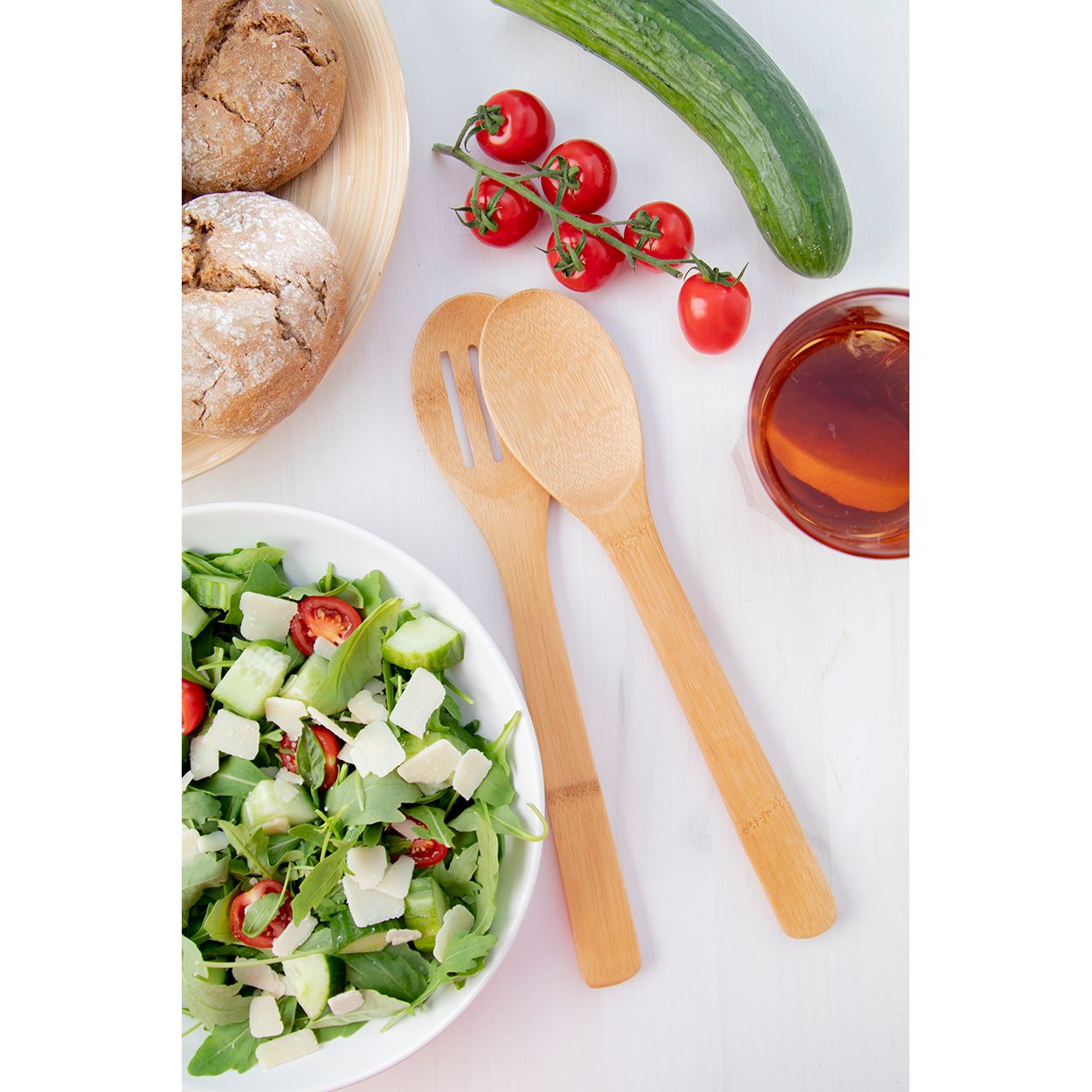 Salatbesteck Escaro - natur-850