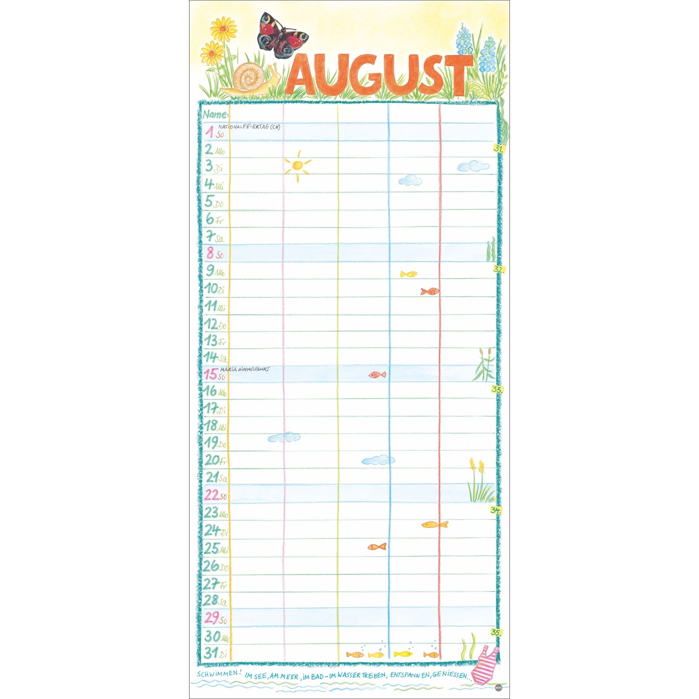 Kohwagner Unser Familienkalender-530
