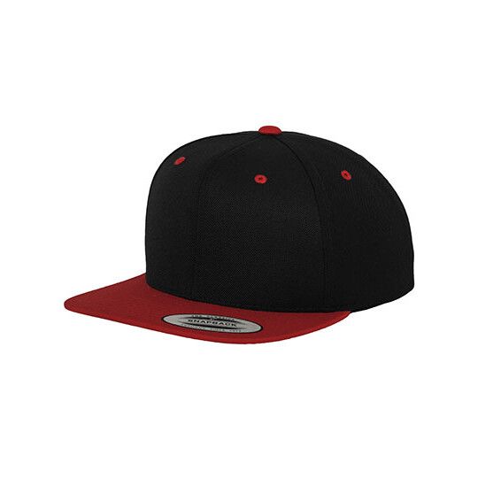 Classic Snapback 2-Tone - black - red-431