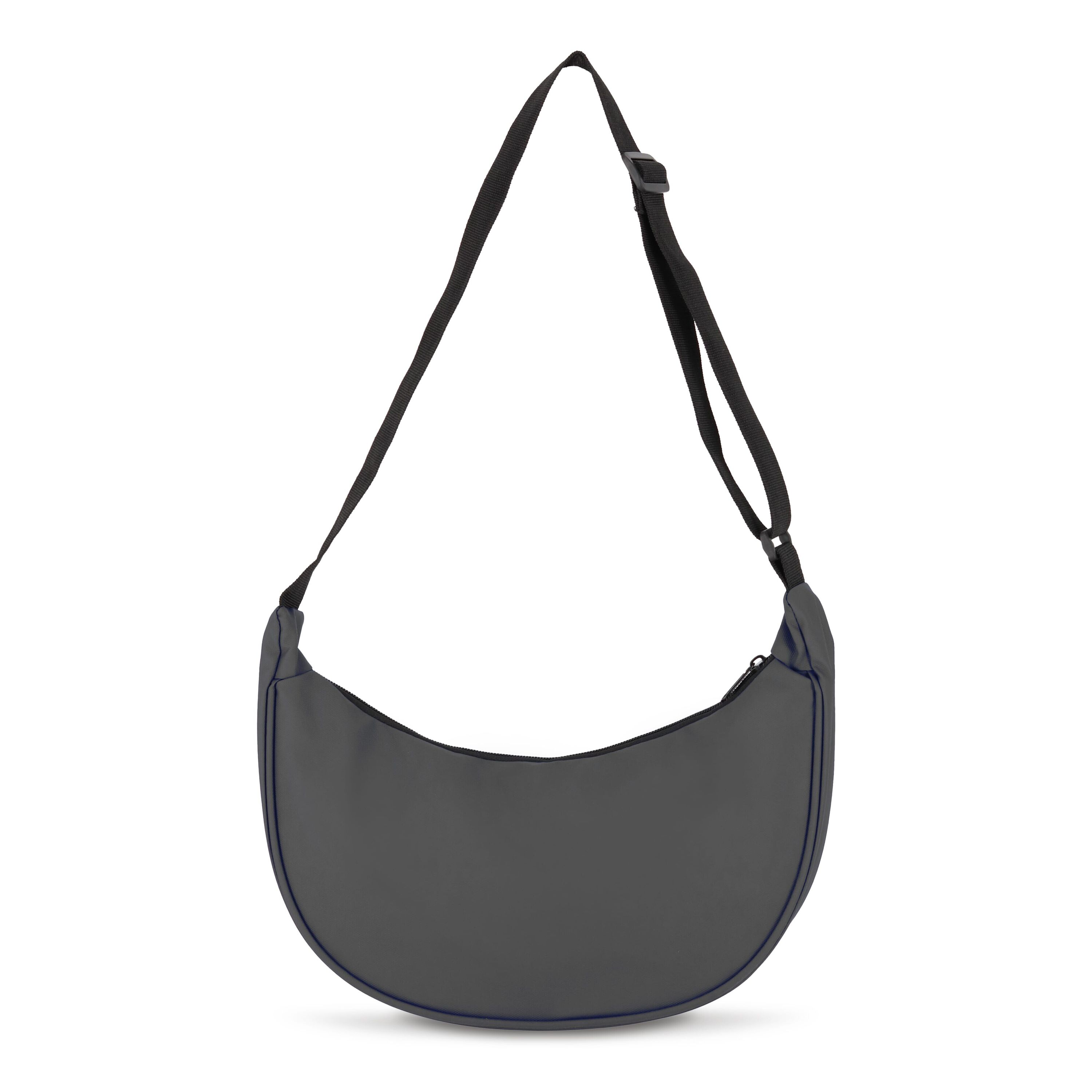 PU-beschichtete R-PET 600D Halbmond-Tragetasche - grau-619