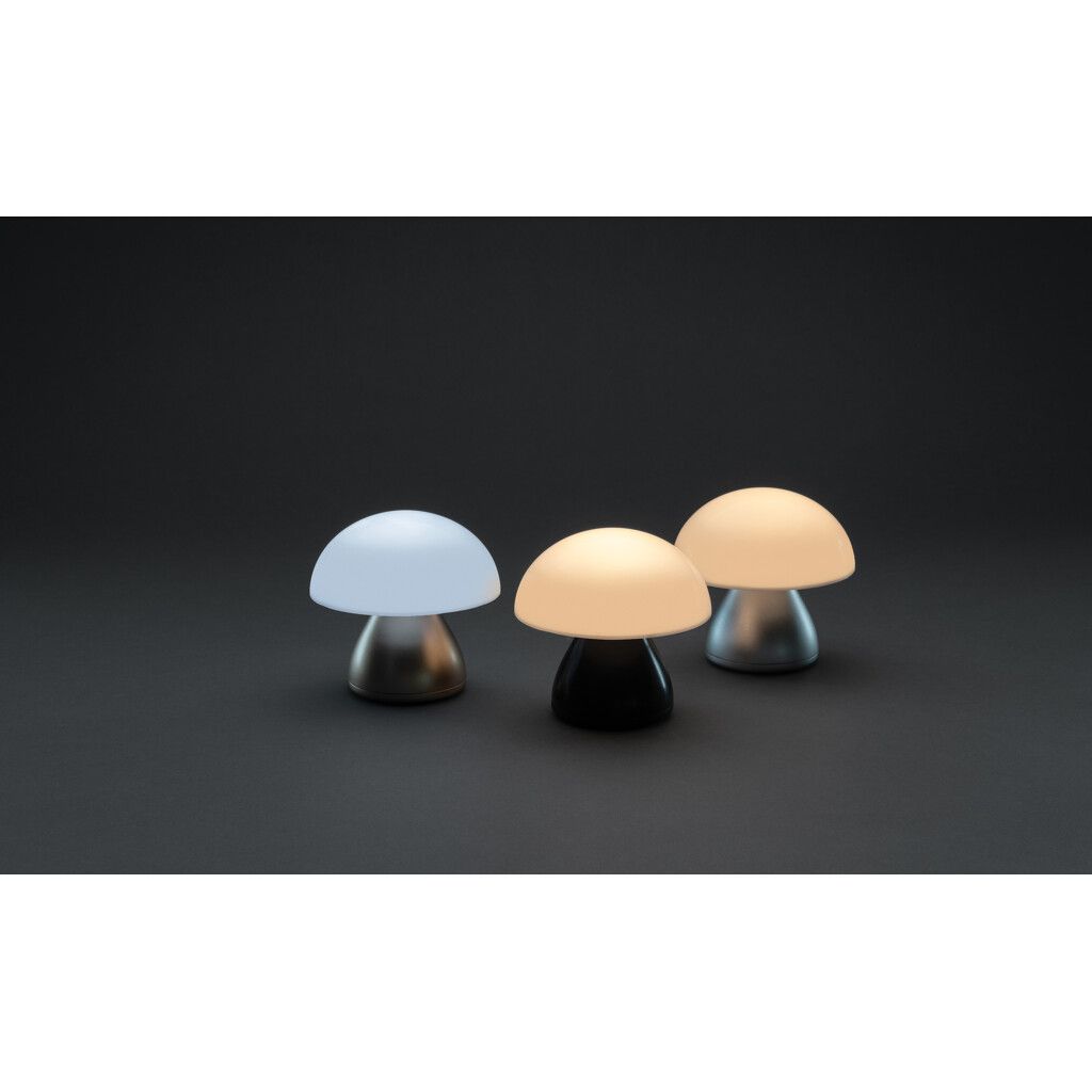 Luming wiederaufladbare USB-Tischlampe aus RCS Kunststoff - bronze-687
