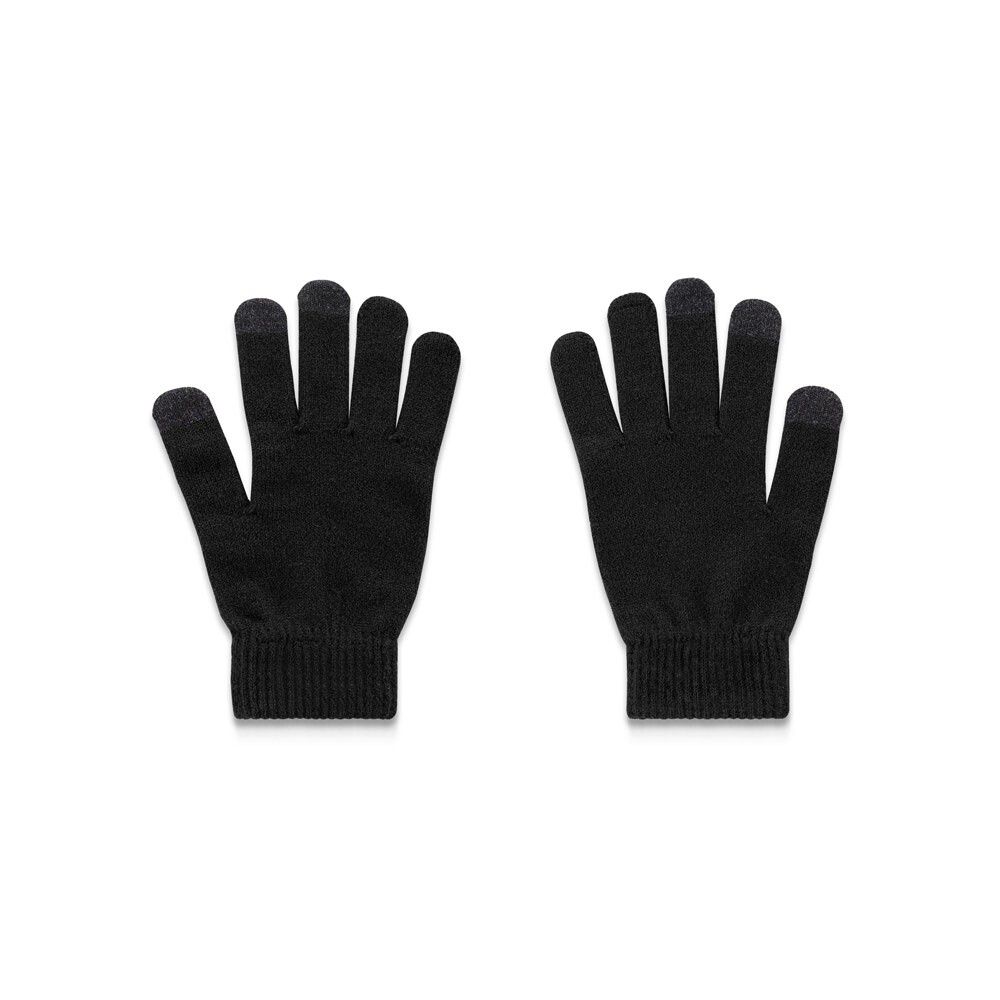 BURROW Handschuhe aus recyceltem Polyester (100% rPET) mit Tastspitzen - schwarz-715