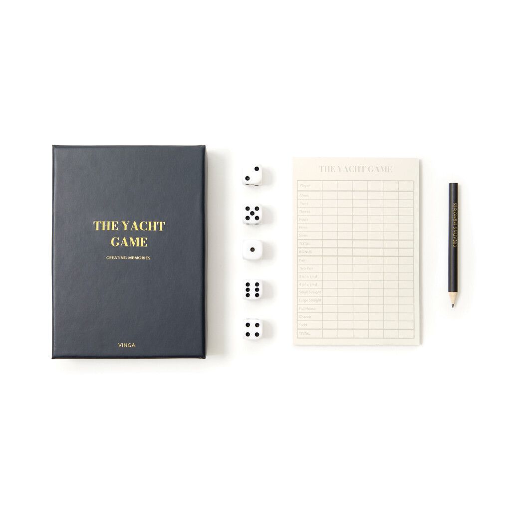 VINGA The Yacht Tischspiel - navy blau-839