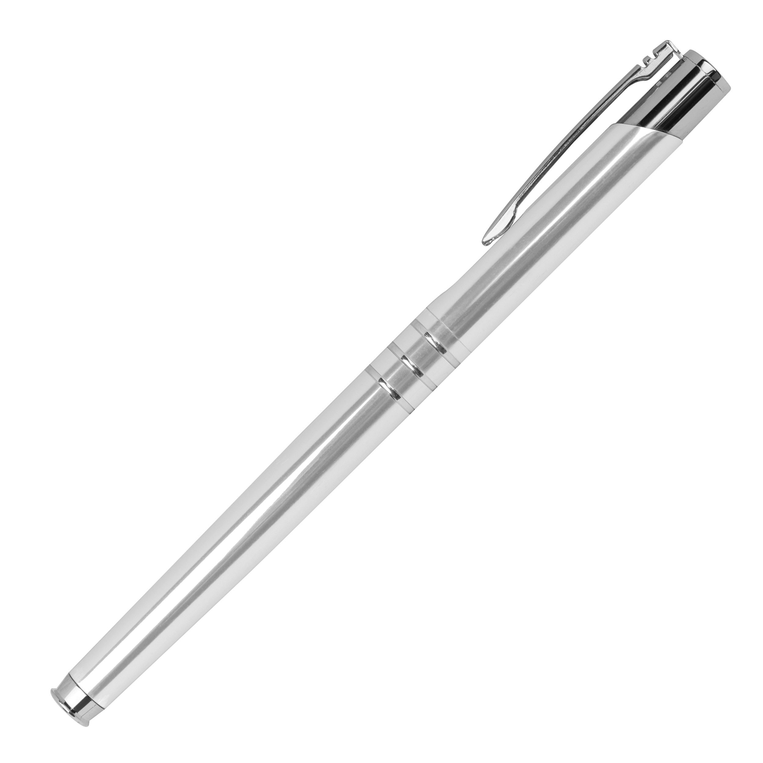 Schreibset bestehend aus einem Kugelschreiber und einem Rollerball - weiß-998