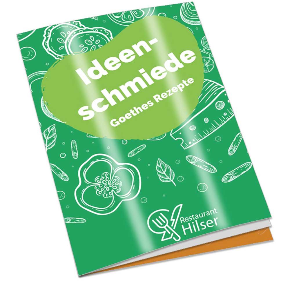 Rezeptbuch-Set "Auf Goethes Spuren" - Set mit 1-c Logoeindruck-161