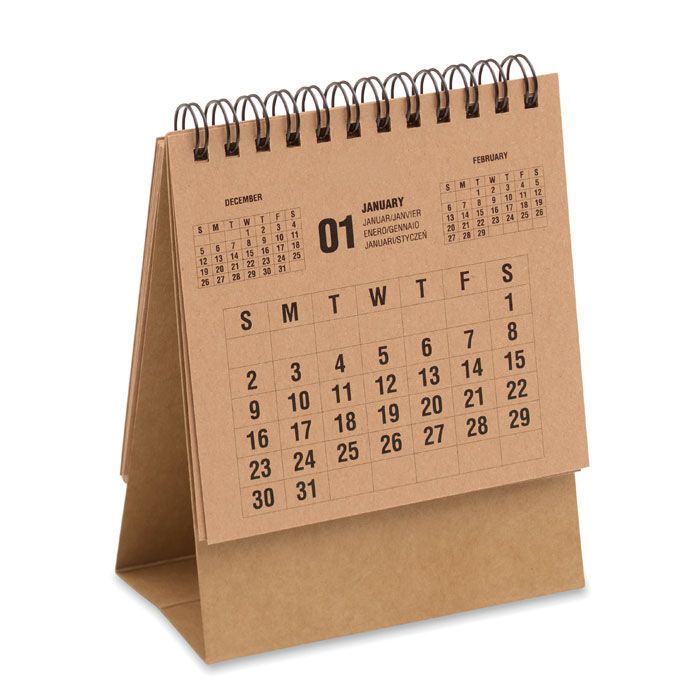 4-Jahres-Tischkalender YEARS - beige-836