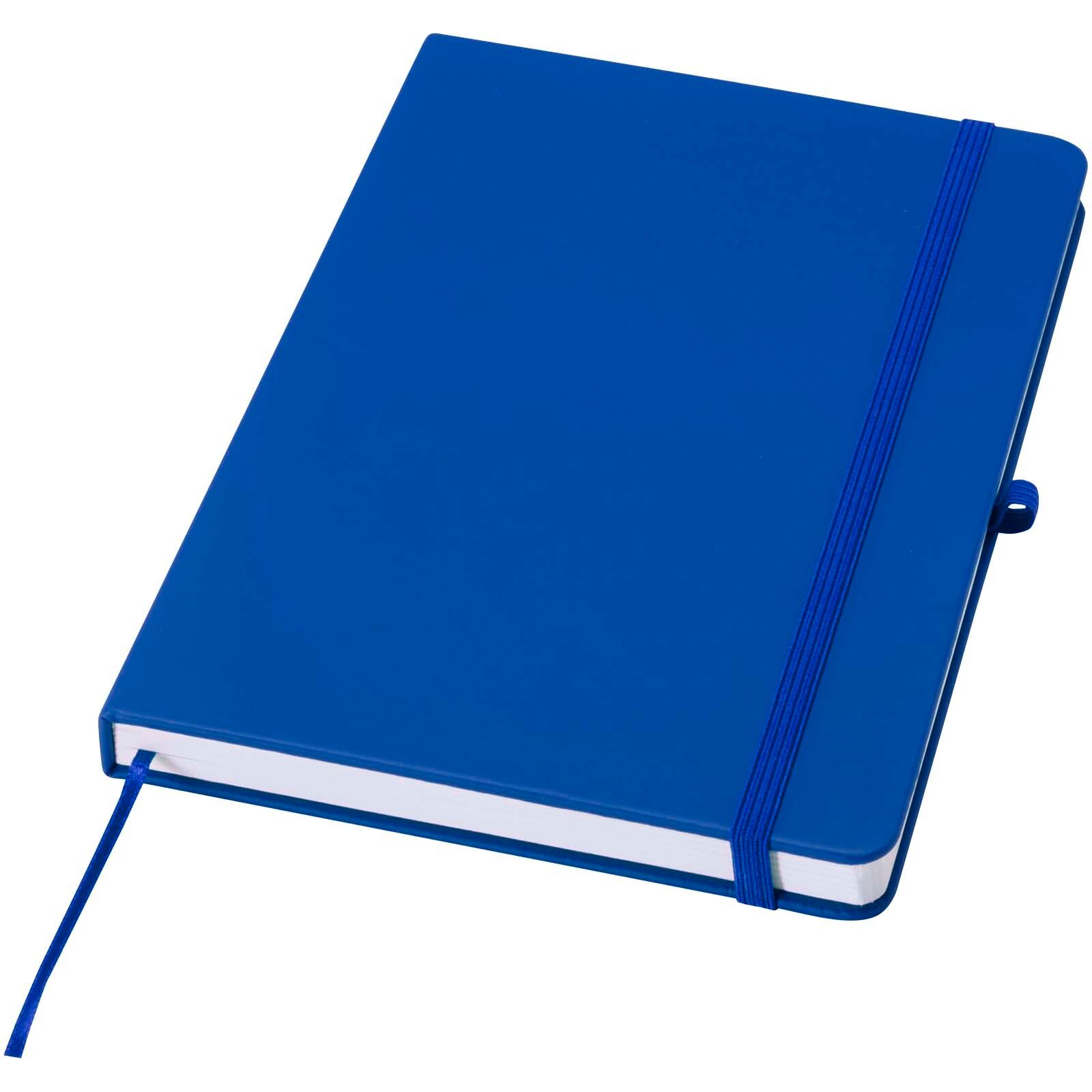 Spectrum A5 Notizbuch mit Hardcover aus recyceltem Material - royalblau-214