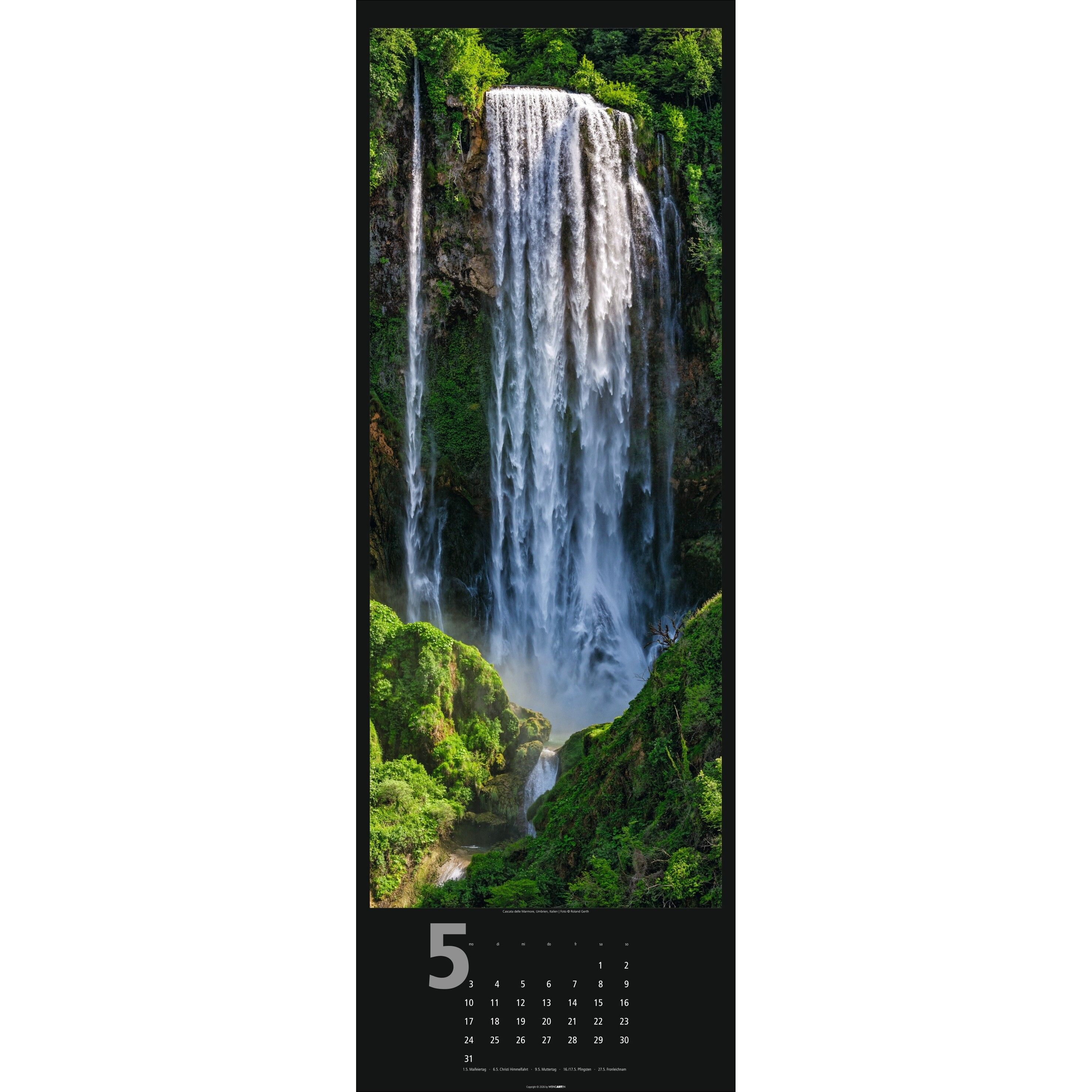 Wasserfälle - Landschaft & Natur Kalender-388
