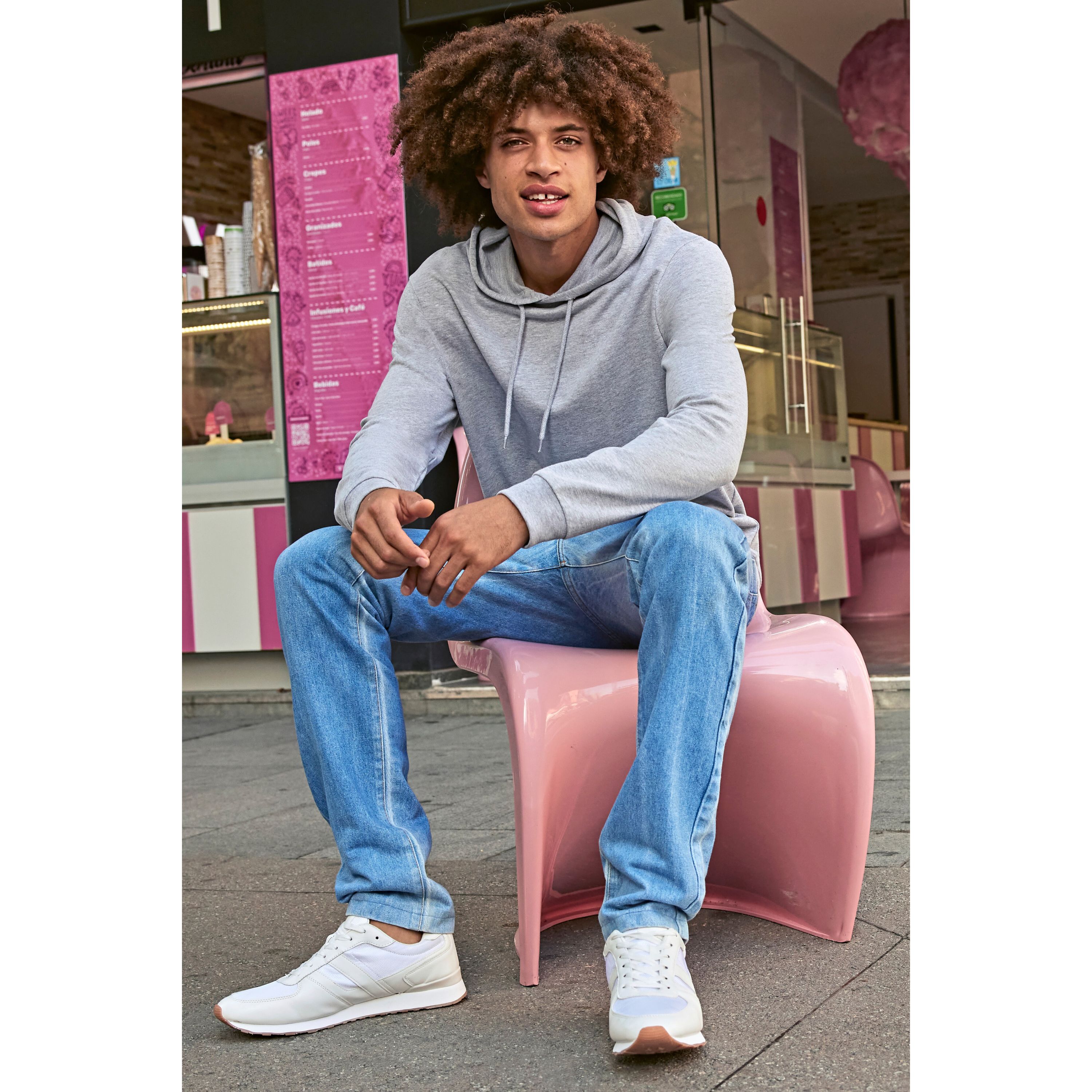 #Hoodie - pink fizz - 3XL-871