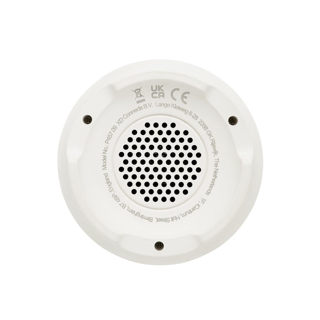 Flora RCS White-Noise-Lautsprecher aus recyceltem Kunststoff - weiß-388