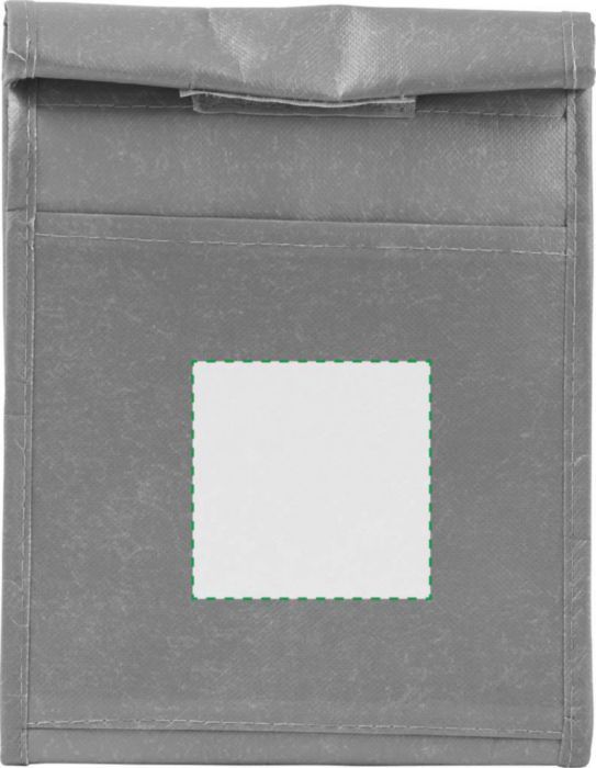 Veredelungsposition Tasche auf der Vorderseite